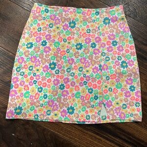 Floral Multicolor Wild Fable Skirt